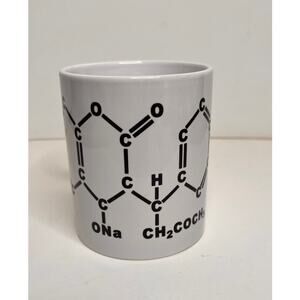Caffeine Molecule Fun Novelty Chemistry Science Cup